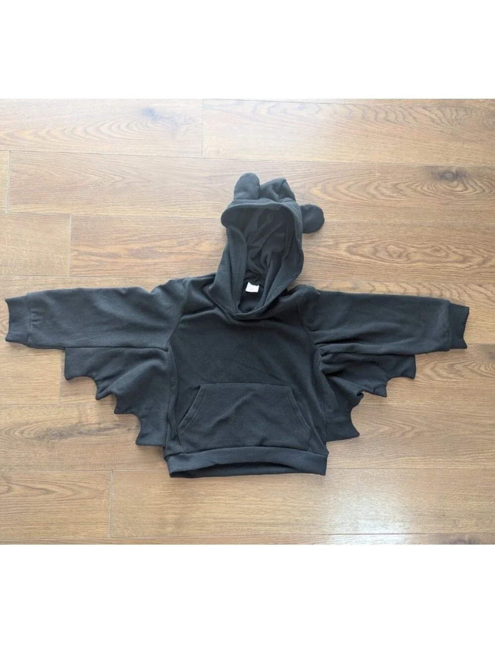 Bat Costume 2 Piece Hoodie And Sweatpants 5Y 5T Black EUC